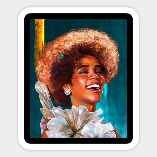 Whitney Houston Sticker